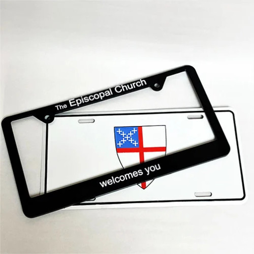 Episcopal Church Lisence Plate Frame 