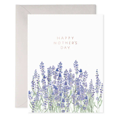 Lavender Mom Mother's Day Greeting Card