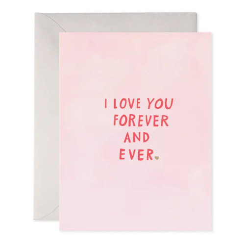 Pink Forever and Ever Greeting Card