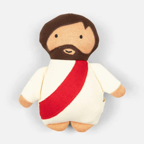Jesus Plush Rattle Doll