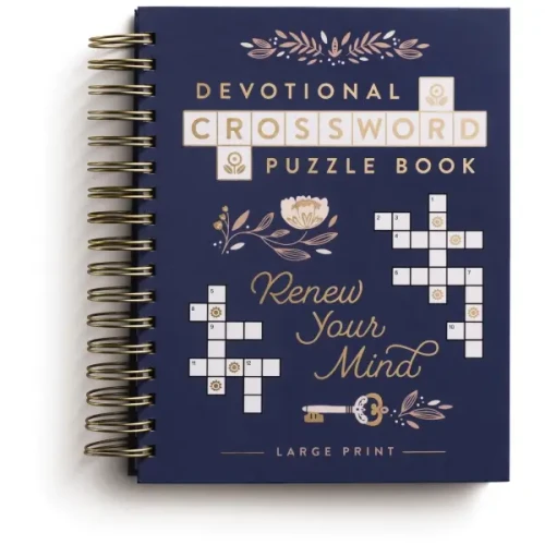 Devotional Crossword Puzzle Book: Renew Your Mind