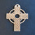 Celtic Wood Cross, 4" Red Alder