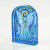 Blue Stained Glass Acrylic Angel
