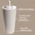 Episcopal Shield HydroJug - Linen 20 oz. Tumbler