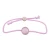 Tap To Pray® Survivor Series Braided Bracelet - Lotus + Cross