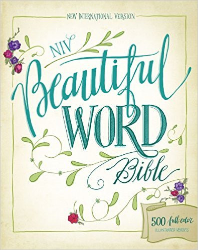 NIV, Beautiful Word Bible, Hardcover: 500 Full-Color Illustrated