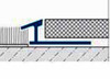 Ramp Transition Profile For Tile/Carpet Junction-2.5m