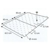 Marking Template For Tactile Studs With Stem