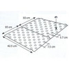 Adhesive Template For Tactile Studs For Adhesive Fixing