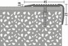 45x23mm Aluminium Stair Nosing For Carpet,Tile & Vinyl