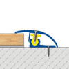 Aluminium Transition Profile For  7-17mm Floor Heights-2.7m