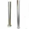 Stainless steel bollards suitable for public spaces and premises.