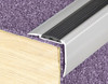 55x44mm anti-slip aluminium stair nosing