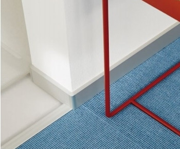 Modern Aluminium Skirting Board 60mm Cable Concealing Trim
