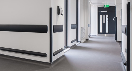 Rubber Wall Guard DSection3m National Stair Nosings & Floor Edgings