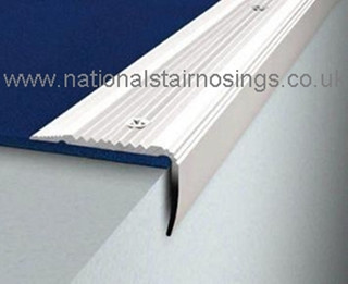 35x30mm Aluminium Stair Nosings For Carpet, Vinyl, Laminate & Tile ...