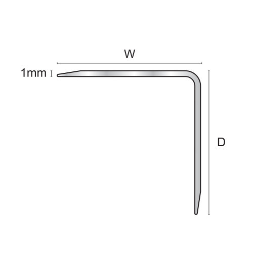 Aluminium Corner Guards-2.6m Aluminium Corner Guards-2.6m