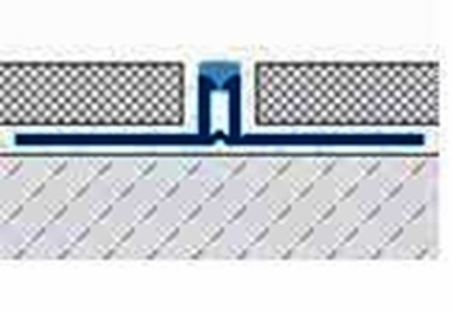 PVC Expansion Joint Profile With Extra Narrow Visible Surface-2.5m 