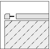 Accessory Piece For Aluminium Square Skirting