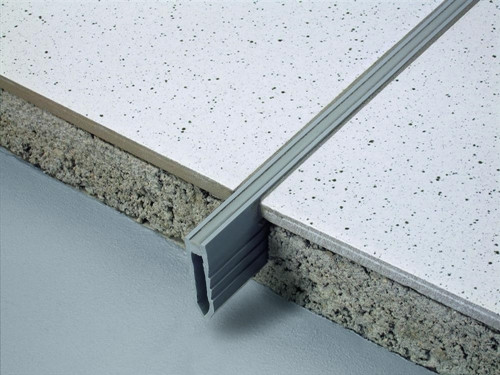  co-extruded PVC  expansion joint to create joints which can accommodate movement or uncouple sections in mortar-laid tiled floors.