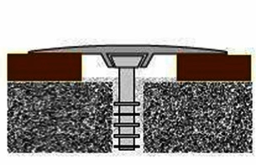 Aluminium Flat Door Bar Threshold Strips For Same Level Floors