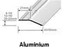 Aluminium Ramp Transition Profile  For Floors With 6-22mm Height Difference