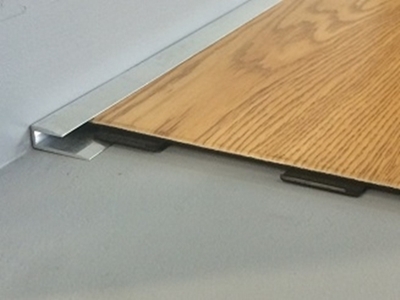 Aluminium Capping Edge for Laminate & LVT Flooring