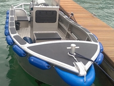 Marine anti-slip tape for boats and water sports equipment