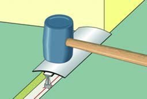 Aluminium Door Threshold Transition Strips For 0-12mm Difference