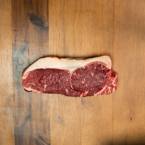 The Sirloin, an incredible steak which is known for its deep flavour, fat cap, and marbling that caramelises the meat upon cooking. Perfect for your weekly steak dinner. Sourced exclusively from grass-fed, naturally reared farms to ensure only the best flavour possible.