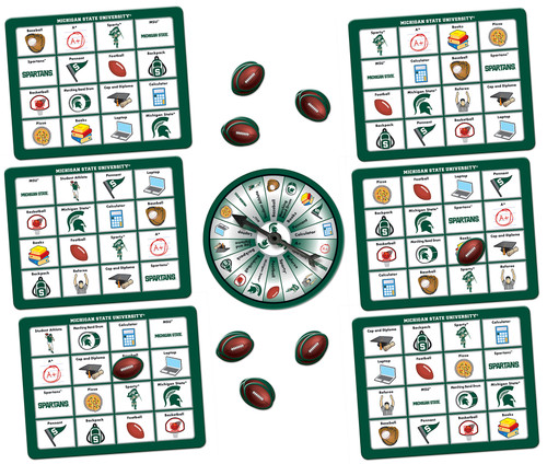 Michigan State Spartans NCAA Bingo Game