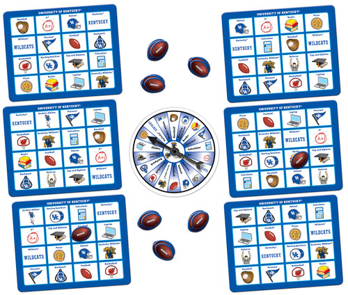 Kentucky Wildcats NCAA Bingo Game