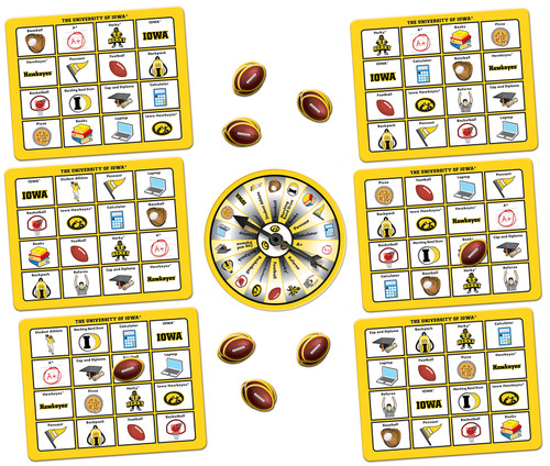 Iowa Hawkeyes NCAA Bingo Game