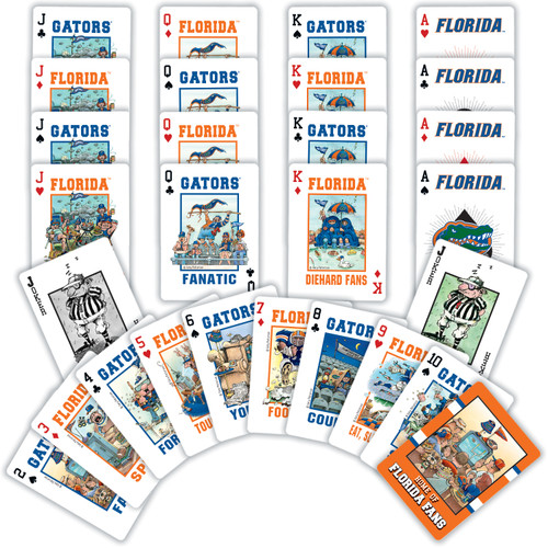 Florida Gators Fan Deck Playing Cards