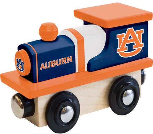 Auburn Tigers NCAA Wood Train Engine