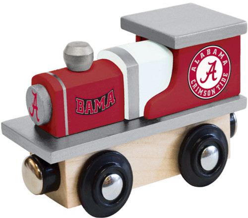 Alabama Crimson Tide NCAA Wood Train Engine