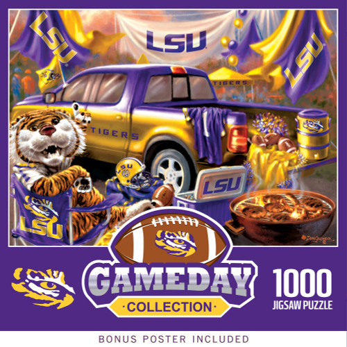 LSU Tigers NCAA Gameday 1000pc Puzzle