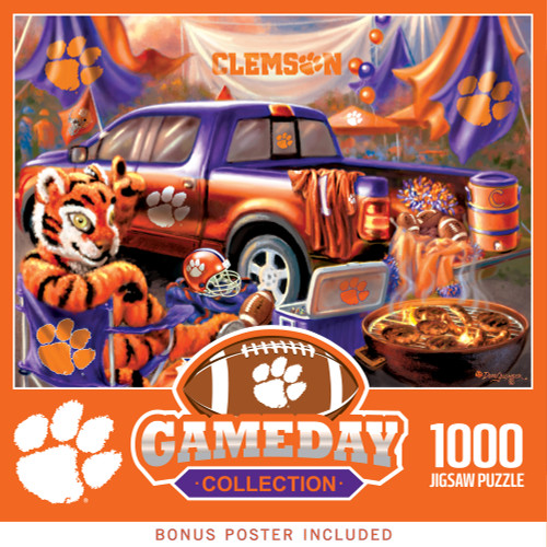 Clemson Tigers NCAA Gameday 1000pc Puzzle