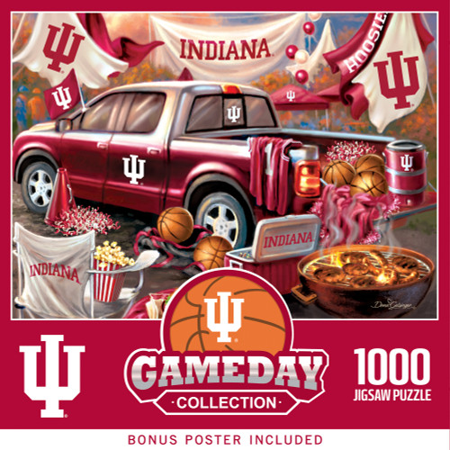 Indiana Hoosiers NCAA Gameday 1000pc Puzzle