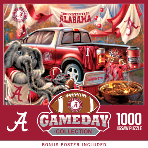 Alabama Crimson Tide NCAA Gameday 1000pc Puzzle
