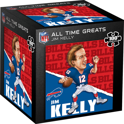 Buffalo Bills NFL All-Time Greats 100pc Puzzle - Jim Kelly