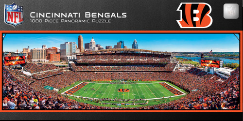 Cincinnati Bengals NFL 1000pc Panoramic Puzzle