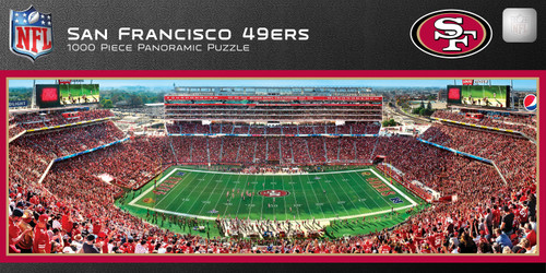 San Francisco 49ers NFL 1000pc Panoramic Puzzle