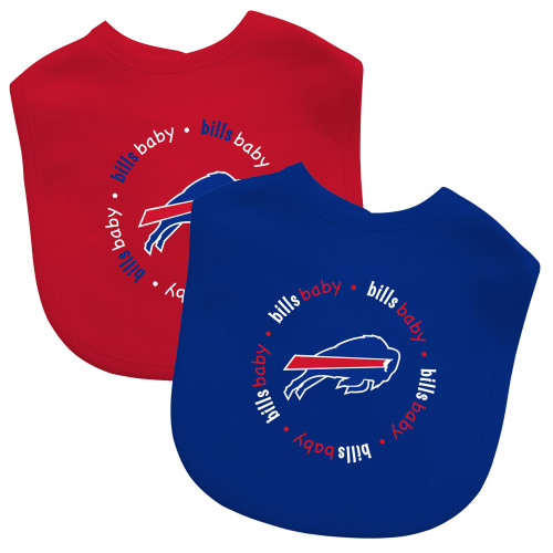 Buffalo Bills NFL Baby Bibs 2-Pack