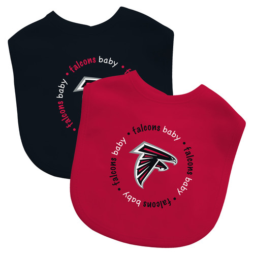 Atlanta Falcons NFL Baby Bibs 2-Pack