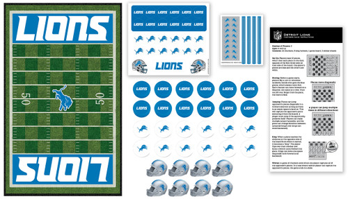 Detroit Lions Checkers