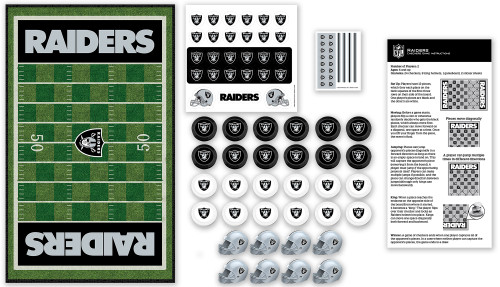 Las Vegas Raiders NFL Checkers