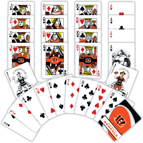 Cincinnati Bengals NFL Playing Cards