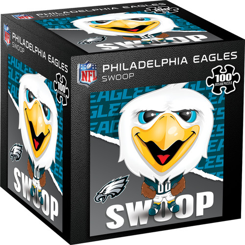 Philadelphia Eagles NFL Mascot 100 Piece Square Puzzle