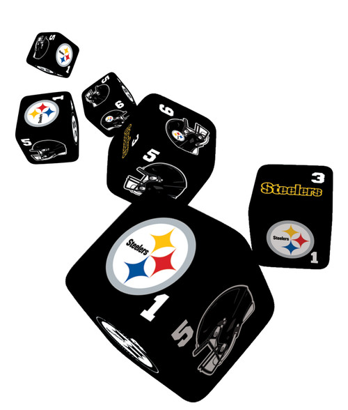 Pittsburgh Steelers NFL Dice Set - 19mm